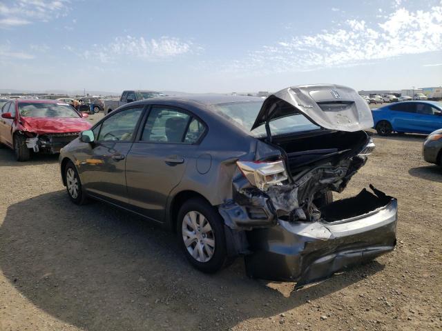 Photo 3 from auction – 2012 HONDA CIVIC LX with VIN 19XFB2F55CE324382