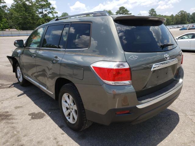 Photo 3 from auction – 2012 TOYOTA HIGHLANDER with VIN 5TDZA3EH2CS027223