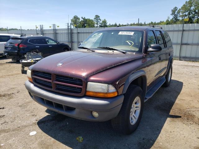 Photo 2 from auction – 2003 DODGE DURANGO SP with VIN 1D4HS38N23F594903