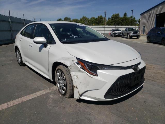 TOYOTA COROLLA LE 2022 with VIN JTDEPMAE4N3020101 - Photo from auction