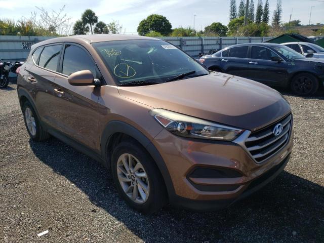 HYUNDAI TUCSON SE 2017 with VIN KM8J23A41HU437555 - Photo from auction