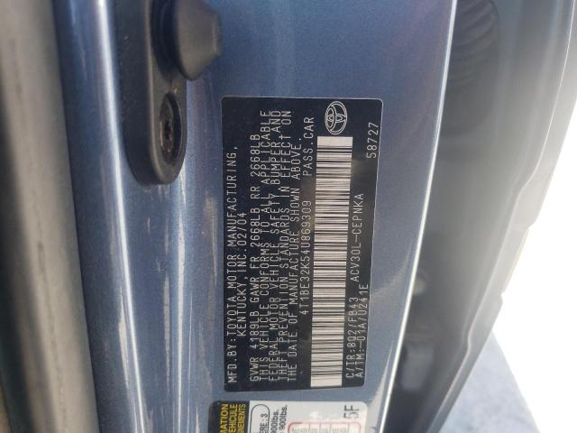 Photo 10 from auction – 2004 TOYOTA CAMRY LE with VIN 4T1BE32K54U869309