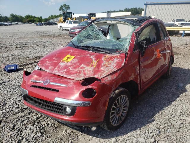 Photo 2 from auction – 2012 FIAT 500 LOUNGE with VIN 3C3CFFCR0CT366089