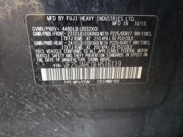 Photo 10 from auction – 2014 SUBARU FORESTER 2 with VIN JF2SJAHC0EH516119