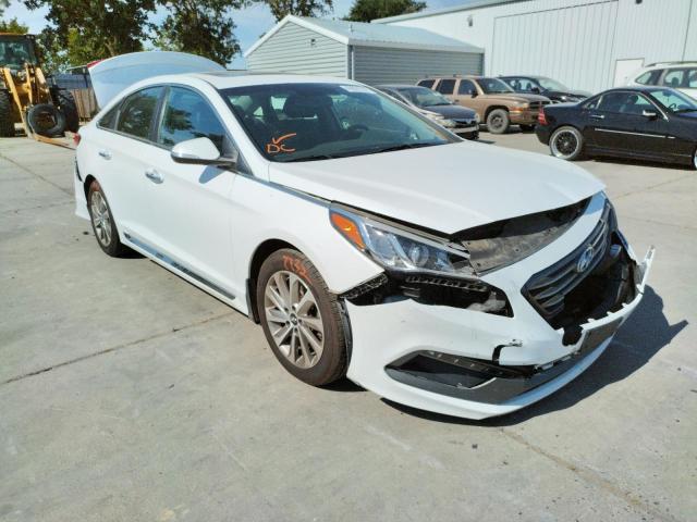 HYUNDAI SONATA SPO 2017 with VIN 5NPE34AF1HH486422 - Photo from auction