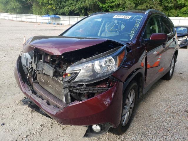 Photo 2 from auction – 2014 HONDA CR-V EXL with VIN 5J6RM4H79EL119072