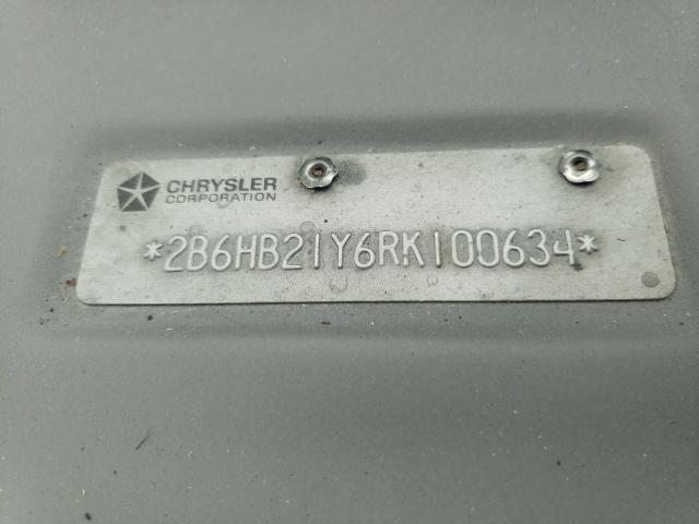 Photo 10 from auction – 1994 DODGE RAM VAN with VIN 2B6HB21Y6RK100634