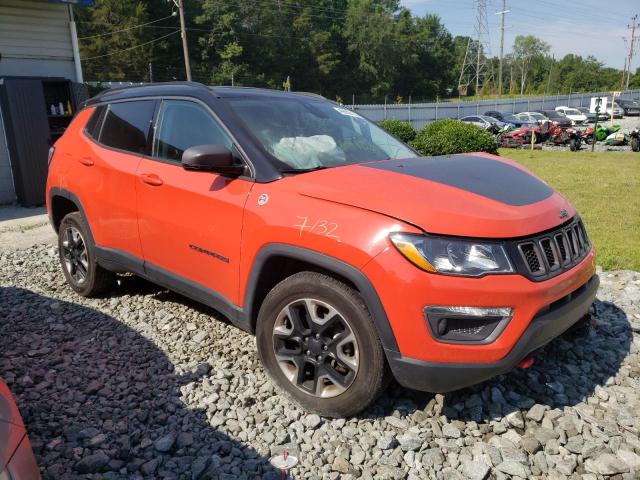 JEEP COMPASS TR 2018 with VIN 3C4NJDDB4JT129210 - Photo from auction