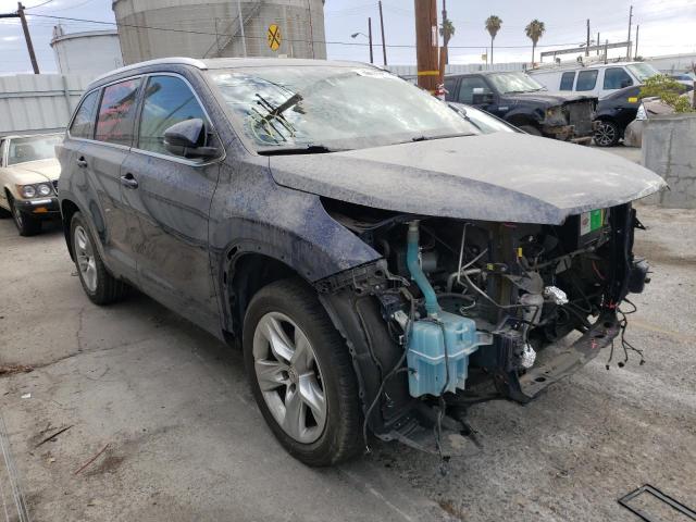 TOYOTA HIGHLANDER 2014 with VIN 5TDDKRFH7ES005021 - Photo from auction