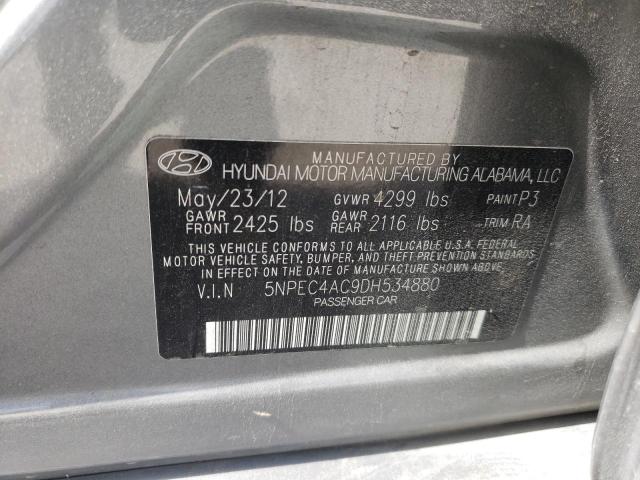 Photo 10 from auction – 2013 HYUNDAI SONATA SE with VIN 5NPEC4AC9DH534880