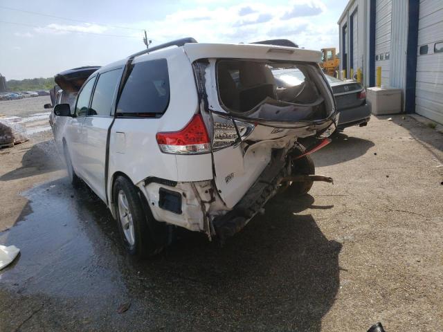 Photo 3 from auction – 2011 TOYOTA SIENNA LE with VIN 5TDKK3DC0BS063818