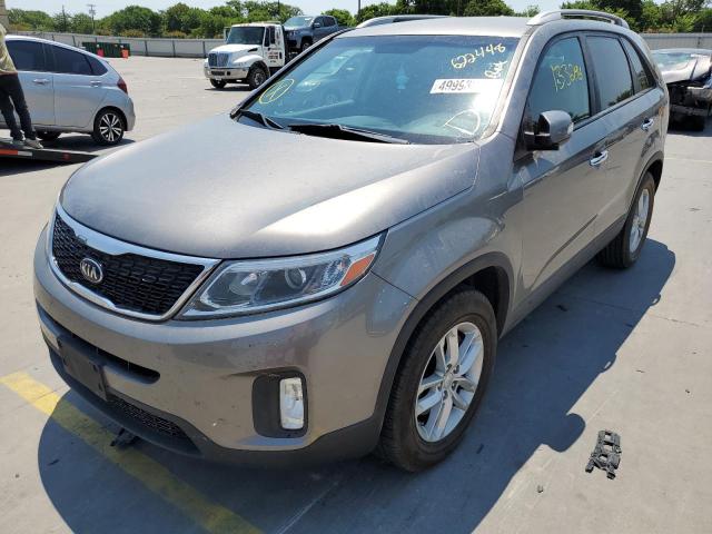 Photo 2 from auction – 2015 KIA SORENTO LX with VIN 5XYKT4A60FG622448