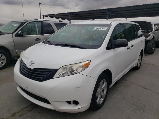 Photo 2 from auction – 2012 TOYOTA SIENNA BAS with VIN 5TDKA3DC3CS011488