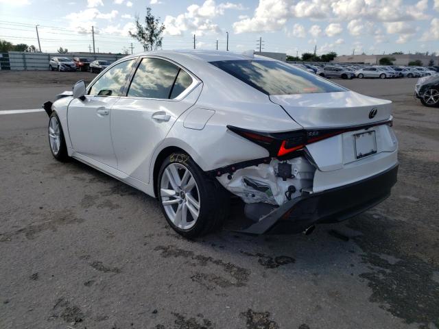Photo 3 from auction – 2021 LEXUS IS 300 with VIN JTHAA1D21M5115250