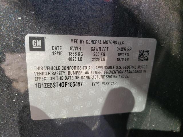 Photo 10 from auction – 2016 CHEVROLET MALIBU LT with VIN 1G1ZE5ST4GF185487