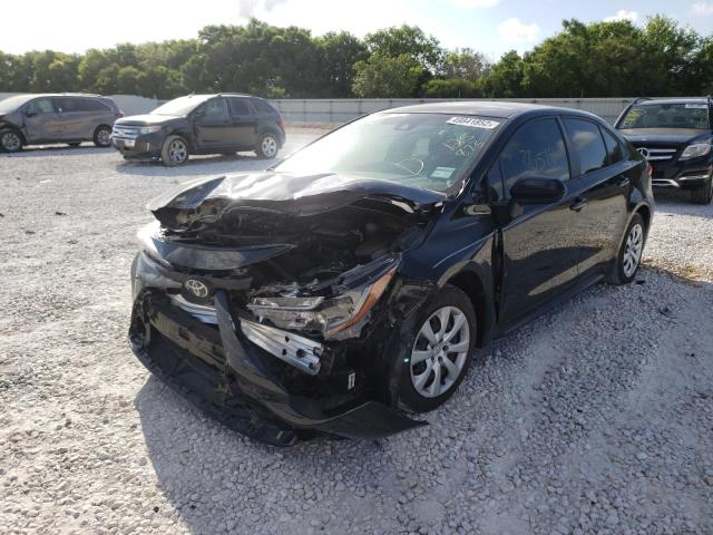 Photo 2 from auction – 2021 TOYOTA COROLLA LE with VIN JTDEPMAE9MJ125873