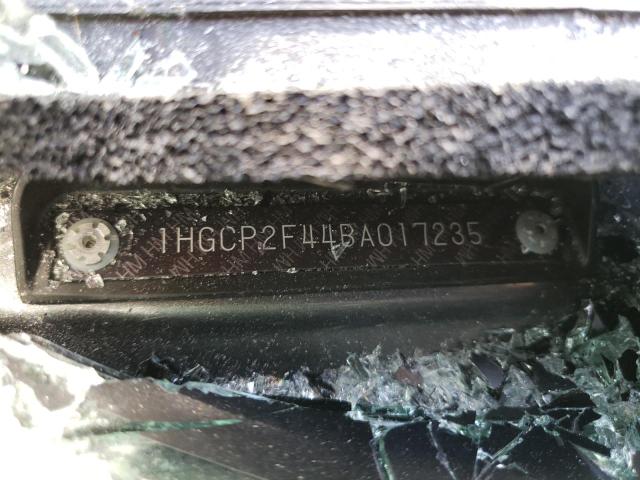 Photo 10 from auction – 2011 HONDA ACCORD LXP with VIN 1HGCP2F44BA017235