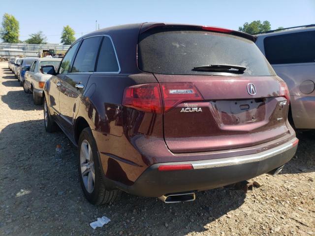 Photo 3 from auction – 2012 ACURA MDX with VIN 2HNYD2H28CH517419