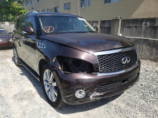 INFINITI QX56 2011 with VIN JN8AZ2NF4B9504010 - Photo from auction