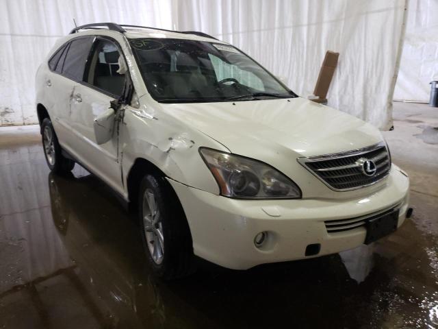 LEXUS RX 400H 2008 with VIN JTJHW31UX82049644 - Photo from auction