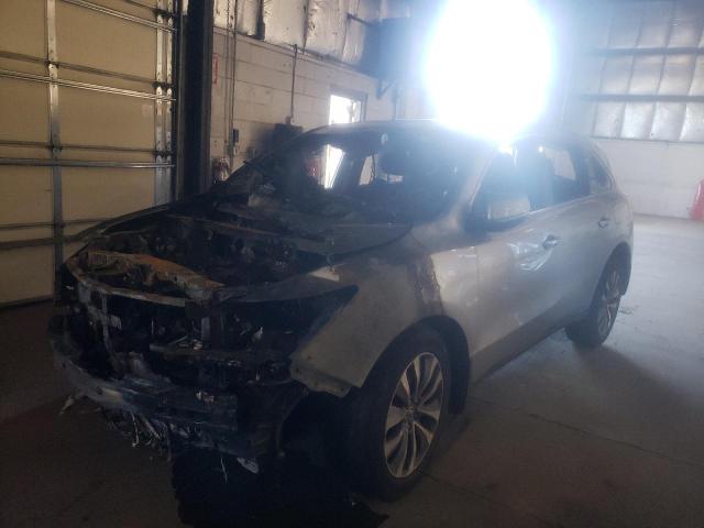 Photo 2 from auction – 2016 ACURA MDX TECHNO with VIN 5FRYD4H62GB033938