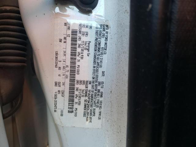 Photo 10 from auction – 2013 FORD FOCUS SE with VIN 1FADP3K29DL291458