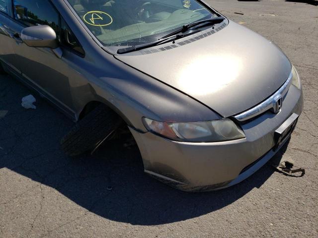 Photo 9 from auction – 2008 HONDA CIVIC HYBR with VIN JHMFA36268S014369