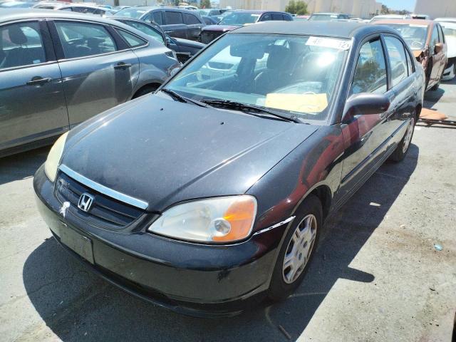Photo 2 from auction – 2002 HONDA CIVIC with VIN 2HGES16572H536162