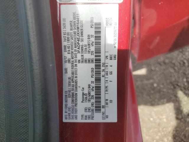 Photo 10 from auction – 2017 FORD FIESTA SE with VIN 3FADP4EJXHM164411
