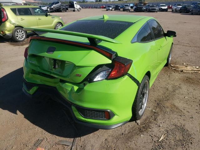 Photo 4 from auction – 2017 HONDA CIVIC SI with VIN 2HGFC3A58HH750574
