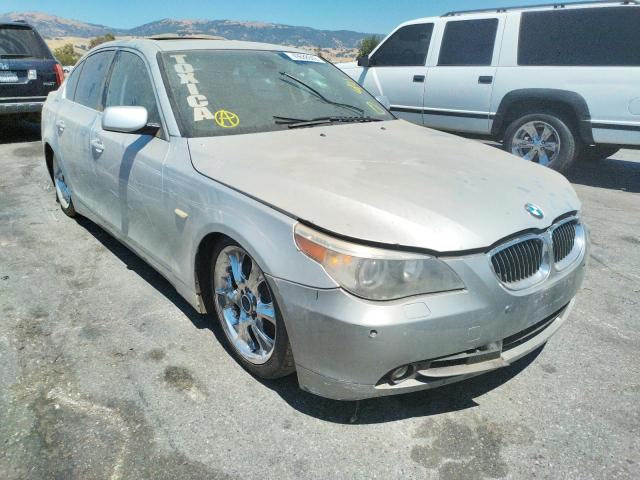 BMW 525 I 2006 with VIN WBANE53596CK89637 - Photo from auction