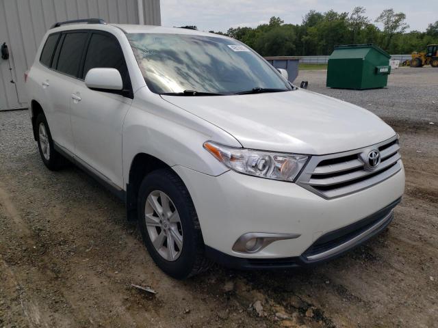 TOYOTA HIGHLANDER 2012 with VIN 5TDZA3EH8CS022687 - Photo from auction