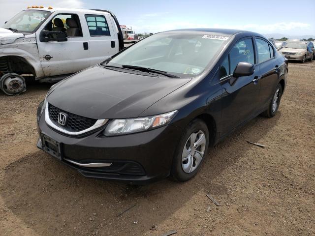 Photo 2 from auction – 2013 HONDA CIVIC LX with VIN 19XFB2F53DE069801