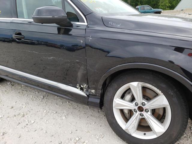 Photo 9 from auction – 2021 AUDI Q7 PREMIUM with VIN WA1AXAF71MD019109