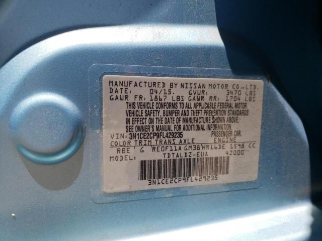 Photo 10 from auction – 2015 NISSAN VERSA NOTE with VIN 3N1CE2CP9FL429235