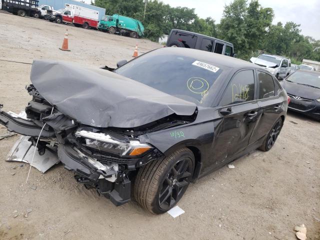 Photo 2 from auction – 2022 HONDA CIVIC with VIN 2HGFE2F58NH551226