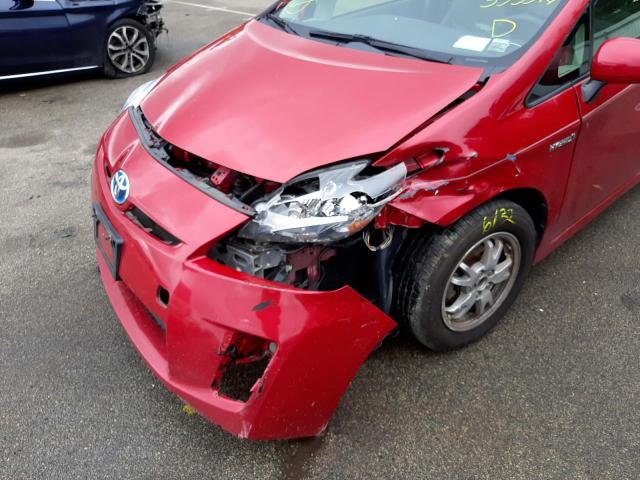 Photo 9 from auction – 2011 TOYOTA PRIUS with VIN JTDKN3DU7B5333570