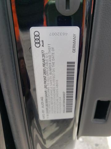 Photo 10 from auction – 2019 AUDI A6 PREMIUM with VIN WAUL2AF23KN049007