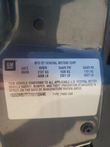 Zdjęcie 10 z aukcji – 2007 CADILLAC CTS z VIN 1G6DM57T770110446