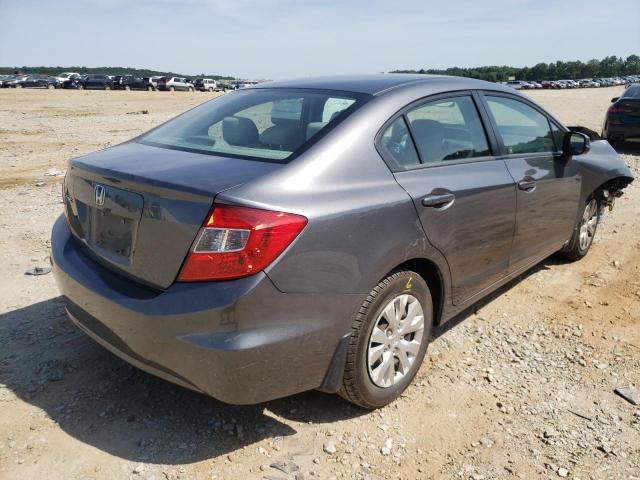 Photo 4 from auction – 2012 HONDA CIVIC LX with VIN 2HGFB2F50CH330550