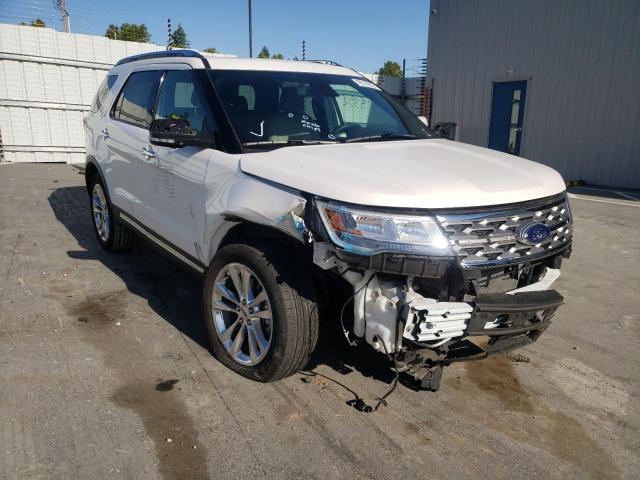 FORD EXPLORER L 2018 with VIN 1FM5K8F88JGB90467 - Photo from auction