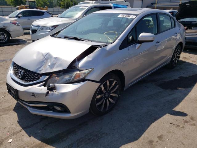 Photo 2 from auction – 2015 HONDA CIVIC EXL with VIN 19XFB2F91FE042229