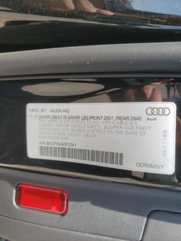 Photo 10 from auction – 2018 AUDI S5 PREMIUM with VIN WAUB4CF56JA061041