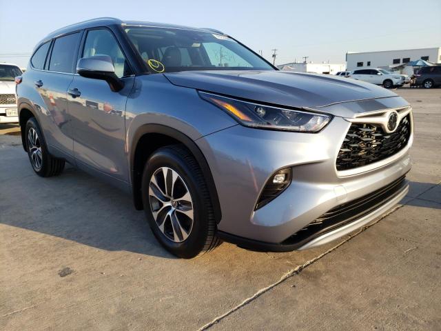 Photo 1 from auction – 2021 TOYOTA HIGHLANDER with VIN 5TDGZRBH4MS074925
