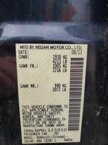 Photo 10 from auction – 2014 NISSAN ALTIMA 2.5 with VIN 1N4AL3AP9EC125910
