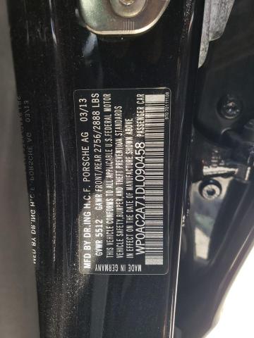 Photo 10 from auction – 2013 PORSCHE PANAMERA T with VIN WP0AC2A71DL090458