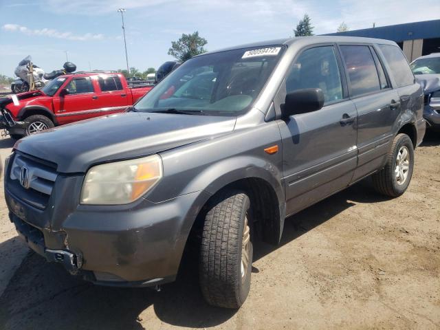 Photo 2 from auction – 2007 HONDA PILOT LX with VIN 2HKYF18197H535913