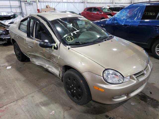 DODGE NEON ES 2002 with VIN 1B3ES56C72D651332 - Photo from auction