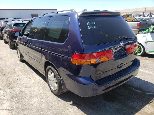 Photo 3 from auction – 2004 HONDA ODYSSEY EX with VIN 5FNRL18984B086172