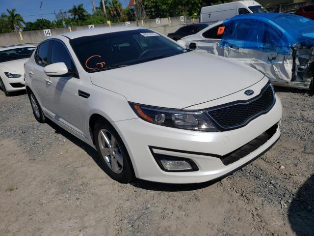 KIA OPTIMA LX 2015 with VIN KNAGM4A74F5639707 - Photo from auction